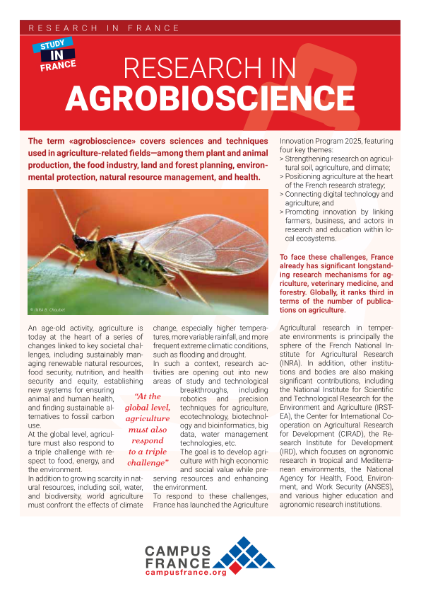 Research in Agrobiosciences
