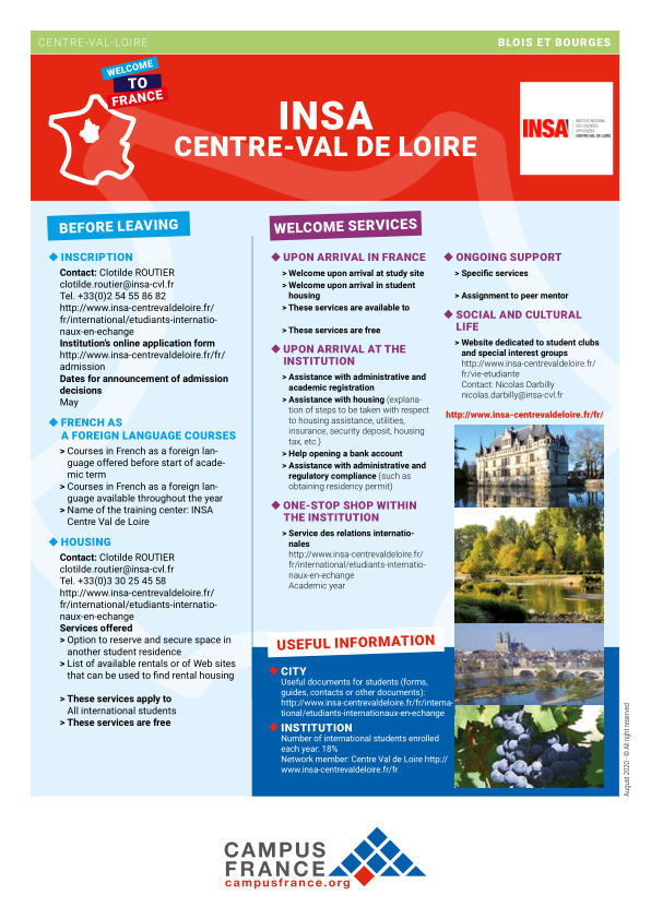 INSA Centre-Val de Loire