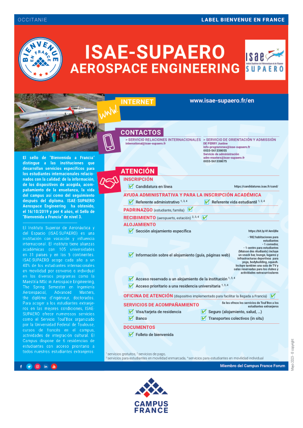 Institut Supérieur de l'Aéronautique et de l'Espace-Toulouse