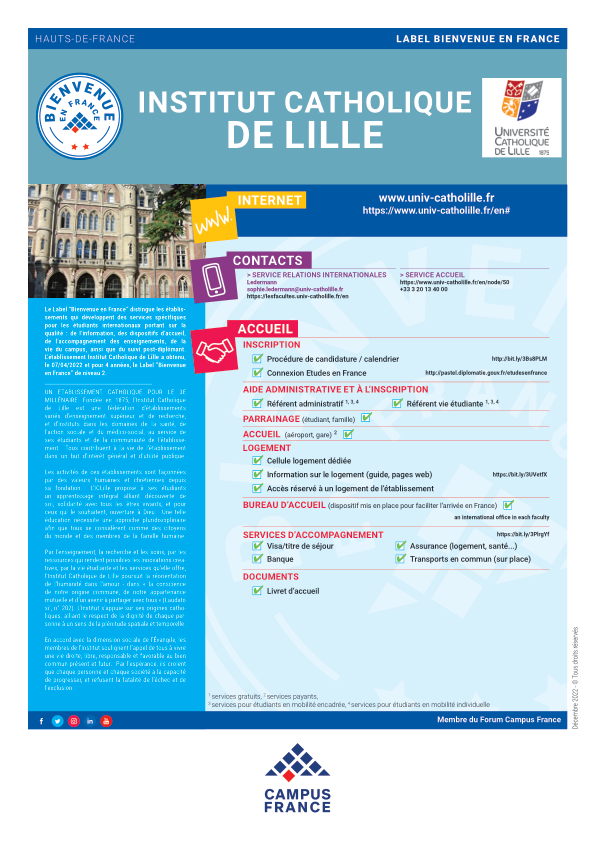 Institut Catholique de Lille