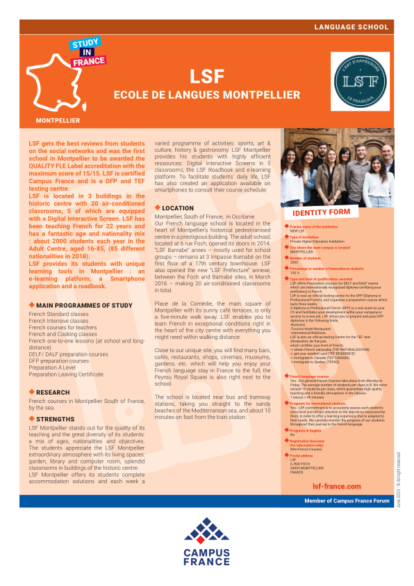 LSF - Montpellier