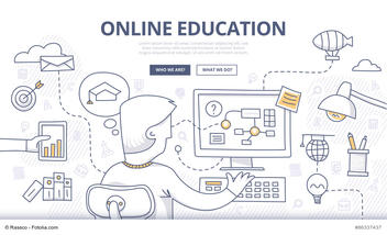 online education schéma