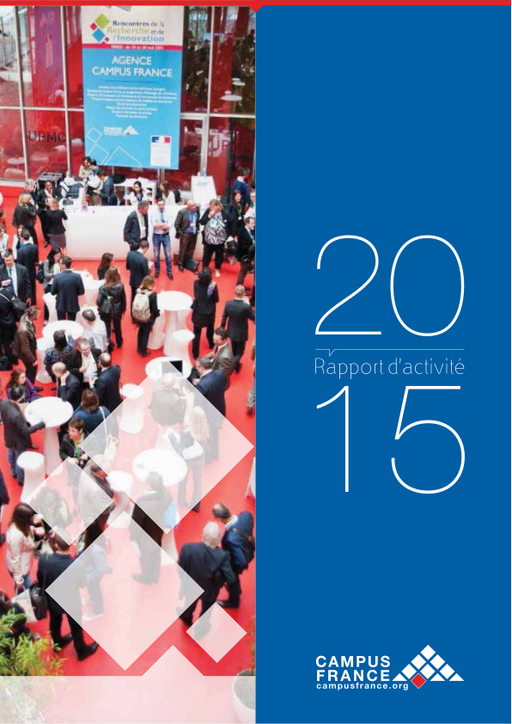 Rapport d'activité 2015 - EPIC Campus France