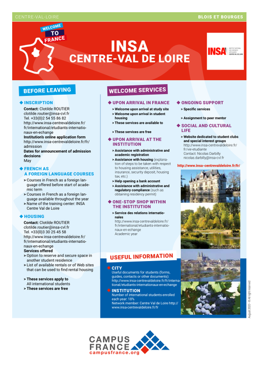 INSA Centre-Val de Loire