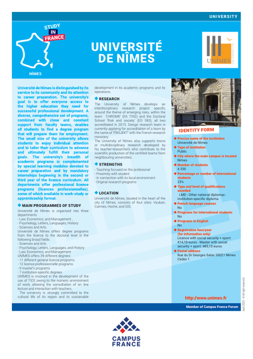 Université de Nîmes