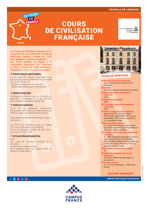 Cours de civilisation française de la Sorbonne