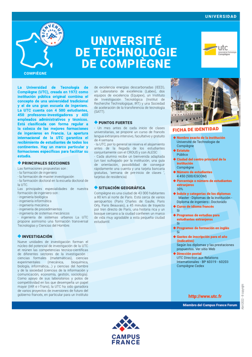 Université de Technologie de Compiègne