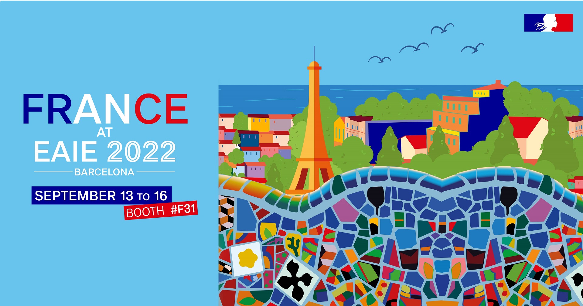 Campus France réunit une délégation de 50 établissements français pour la Foire Internationale EAIE à Barcelone