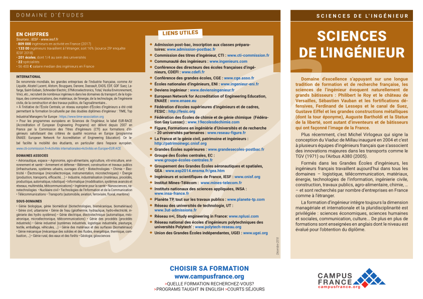 Sciences de l'ingénieur