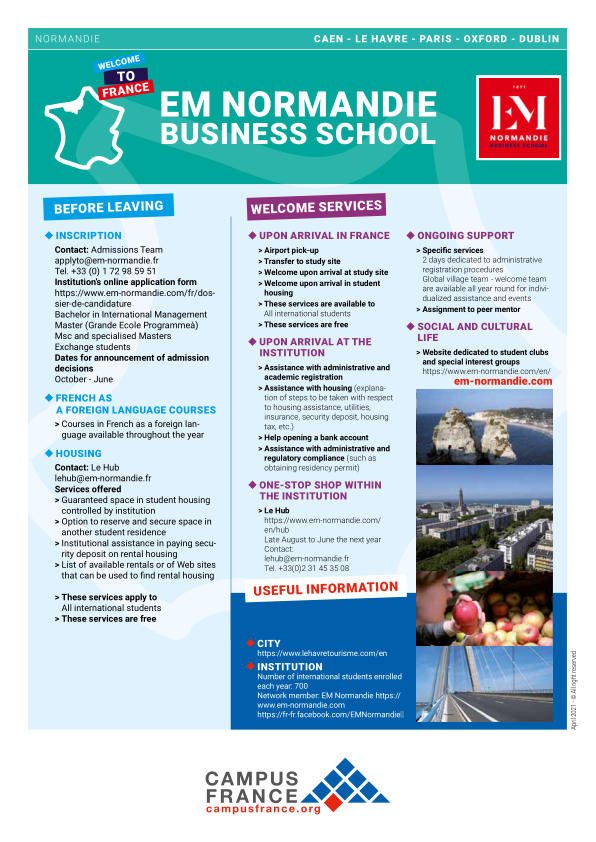 Ecole de Management de Normandie (Normandy Business School)