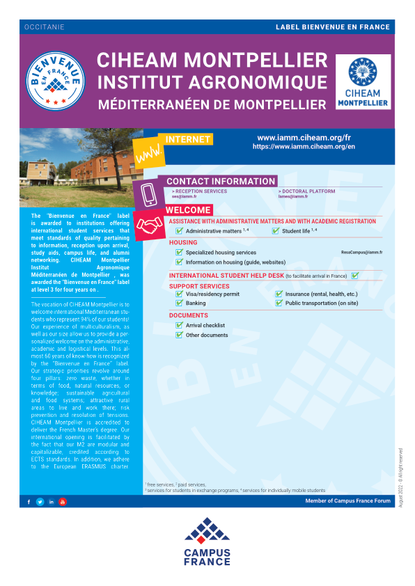 Institut Agronomique Méditerranéen de Montpellier