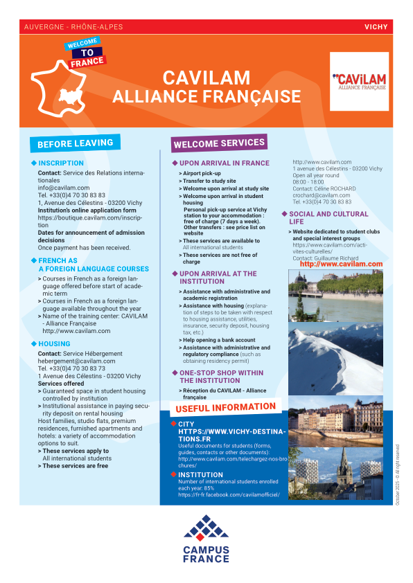 CAVILAM - Alliance Française