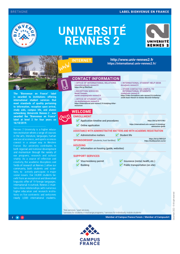Université Rennes 2 (Haute-Bretagne)