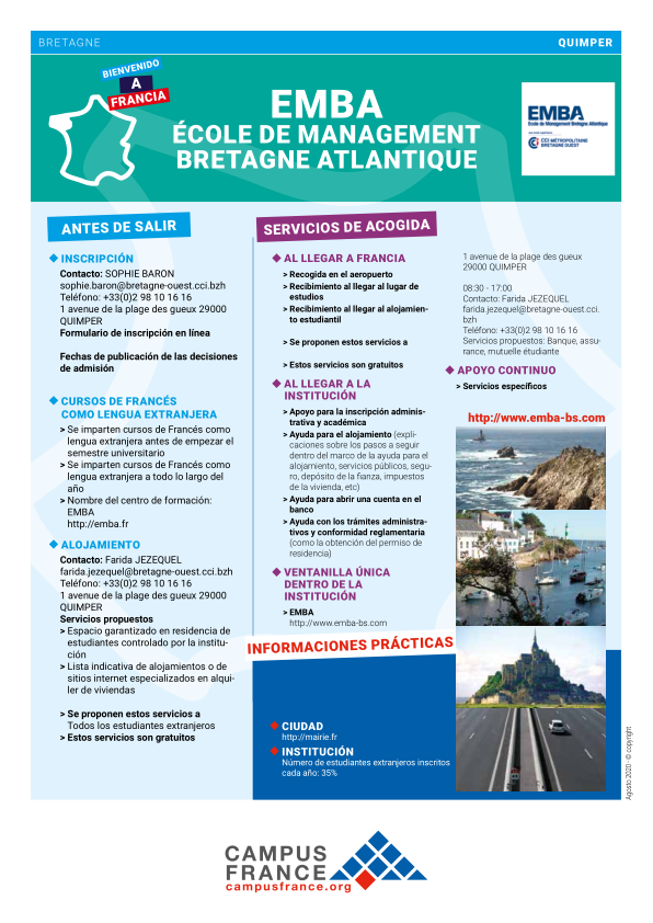 EMBA -Ecole de Management Bretagne Atlantique