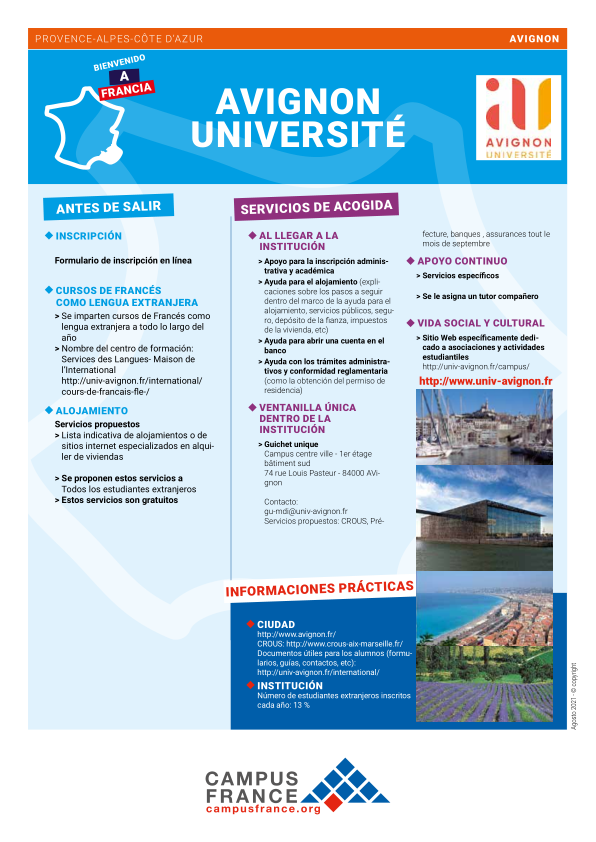 Université d'Avignon et des pays du Vaucluse