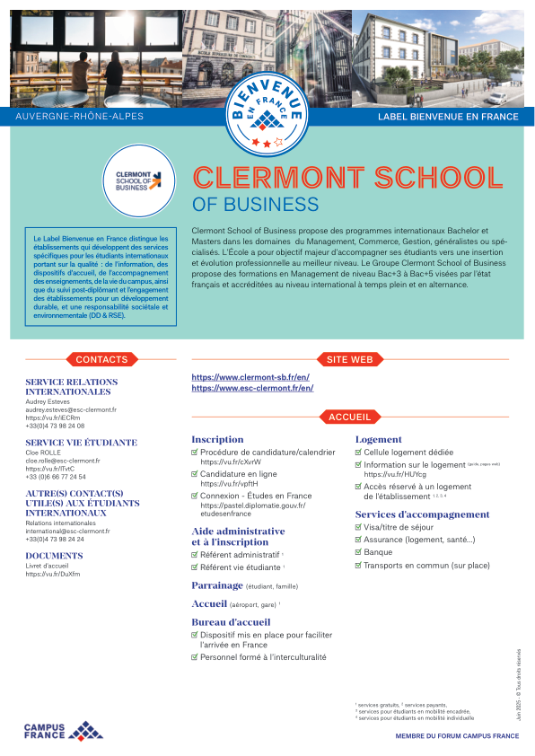 Clermont School of Business