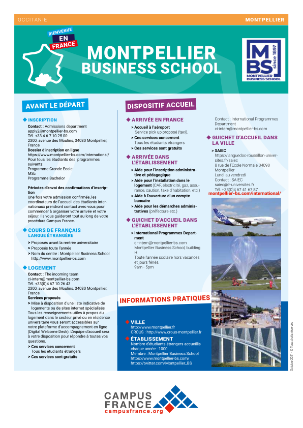 Groupe Sup de Co Montpellier Business School