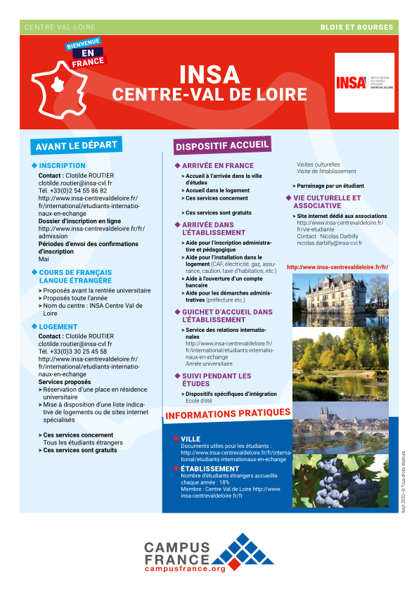 INSA Centre-Val de Loire