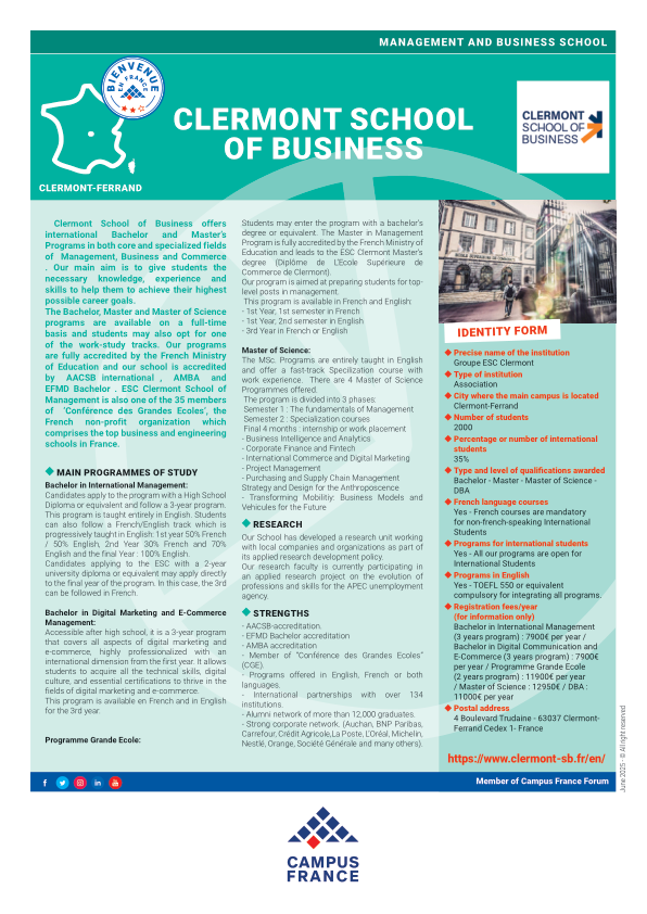 Clermont School of Business