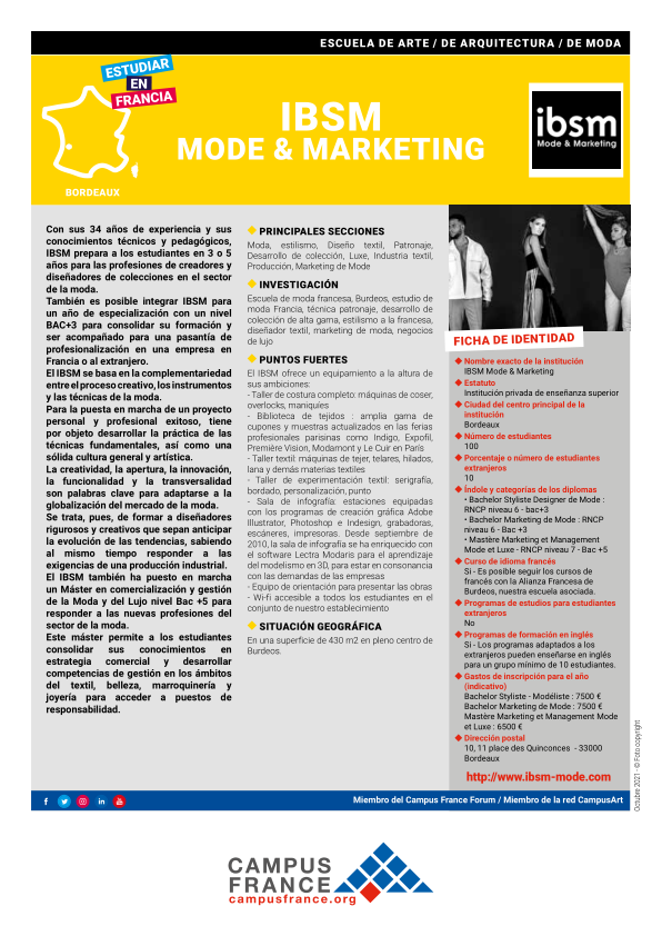 IBSM Mode & Marketing