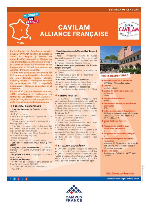 CAVILAM - Alliance Française