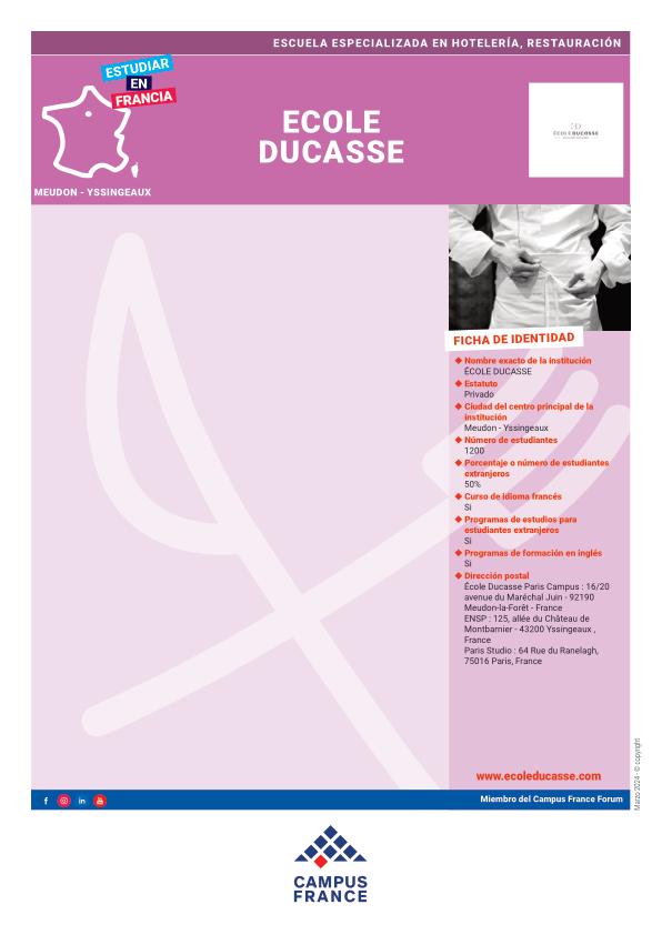 Ecole DUCASSE