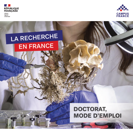 Brochure Recherche en France : Doctorat, mode d’emploi