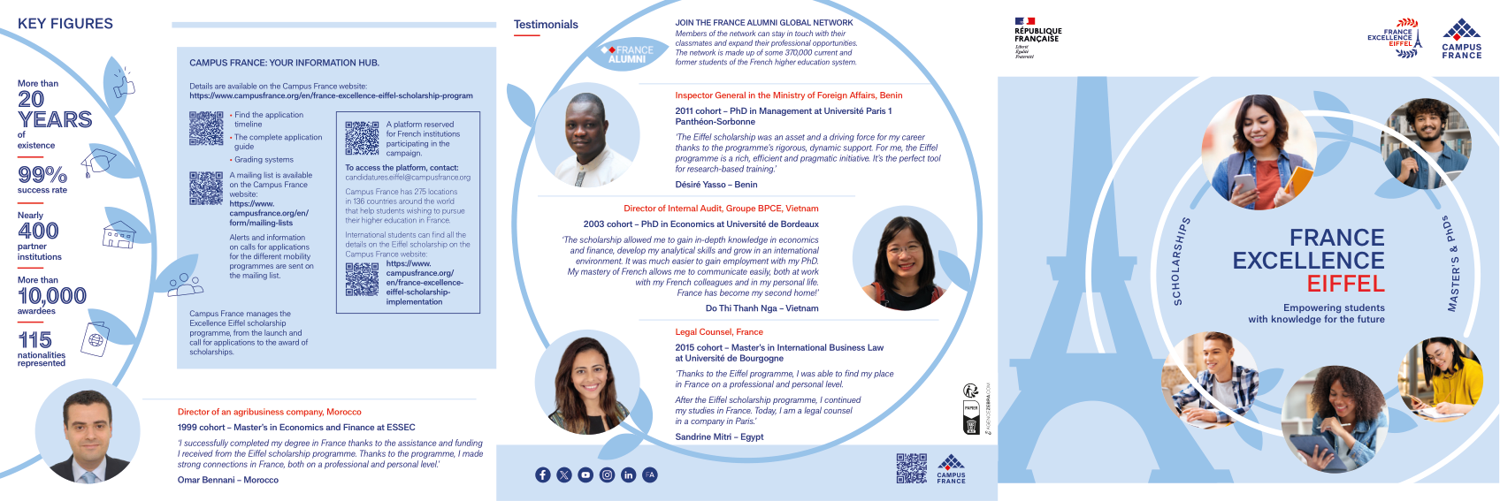 Plaquette Eiffel – Master 