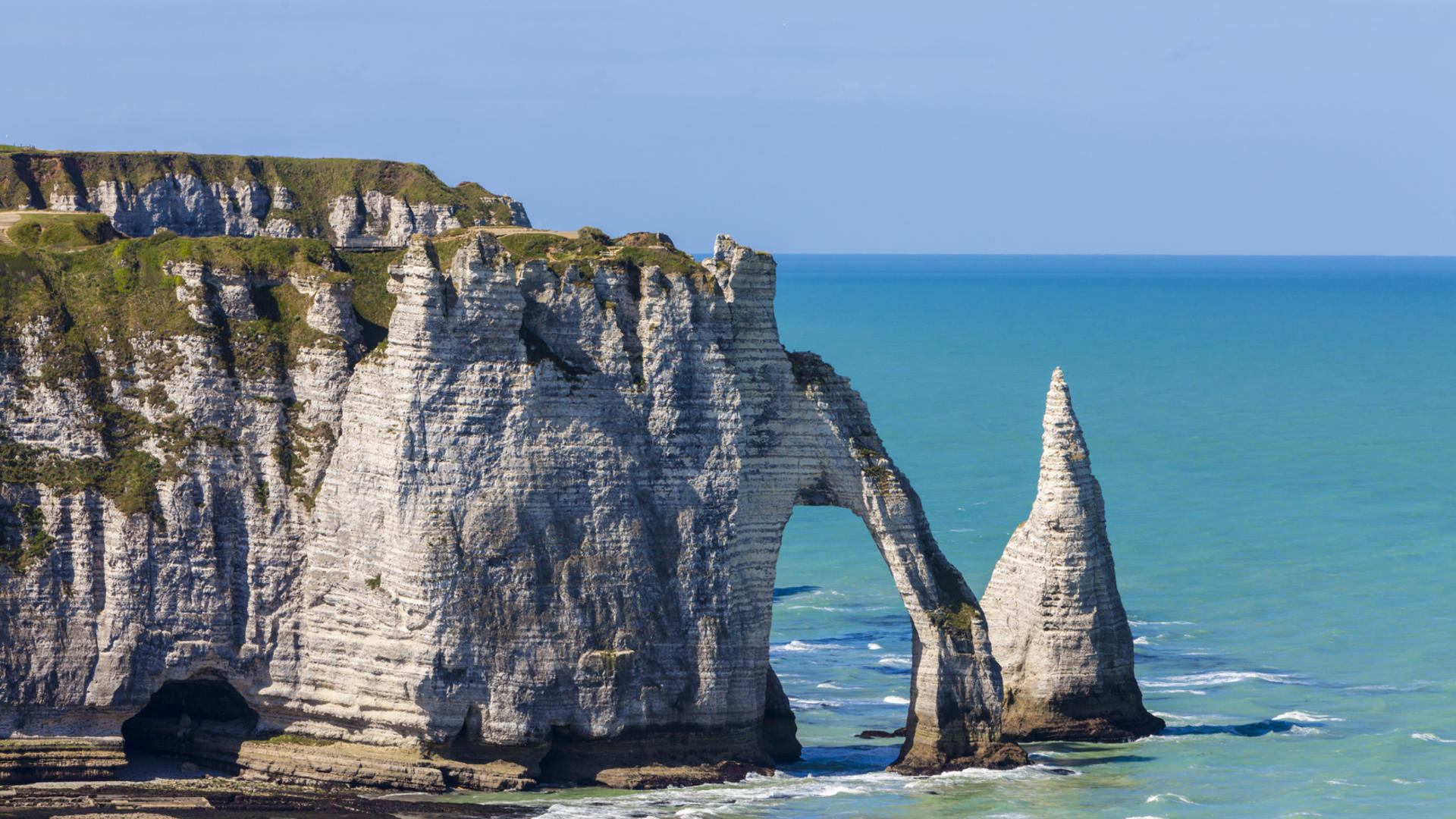 découvrez la france falaises étretat