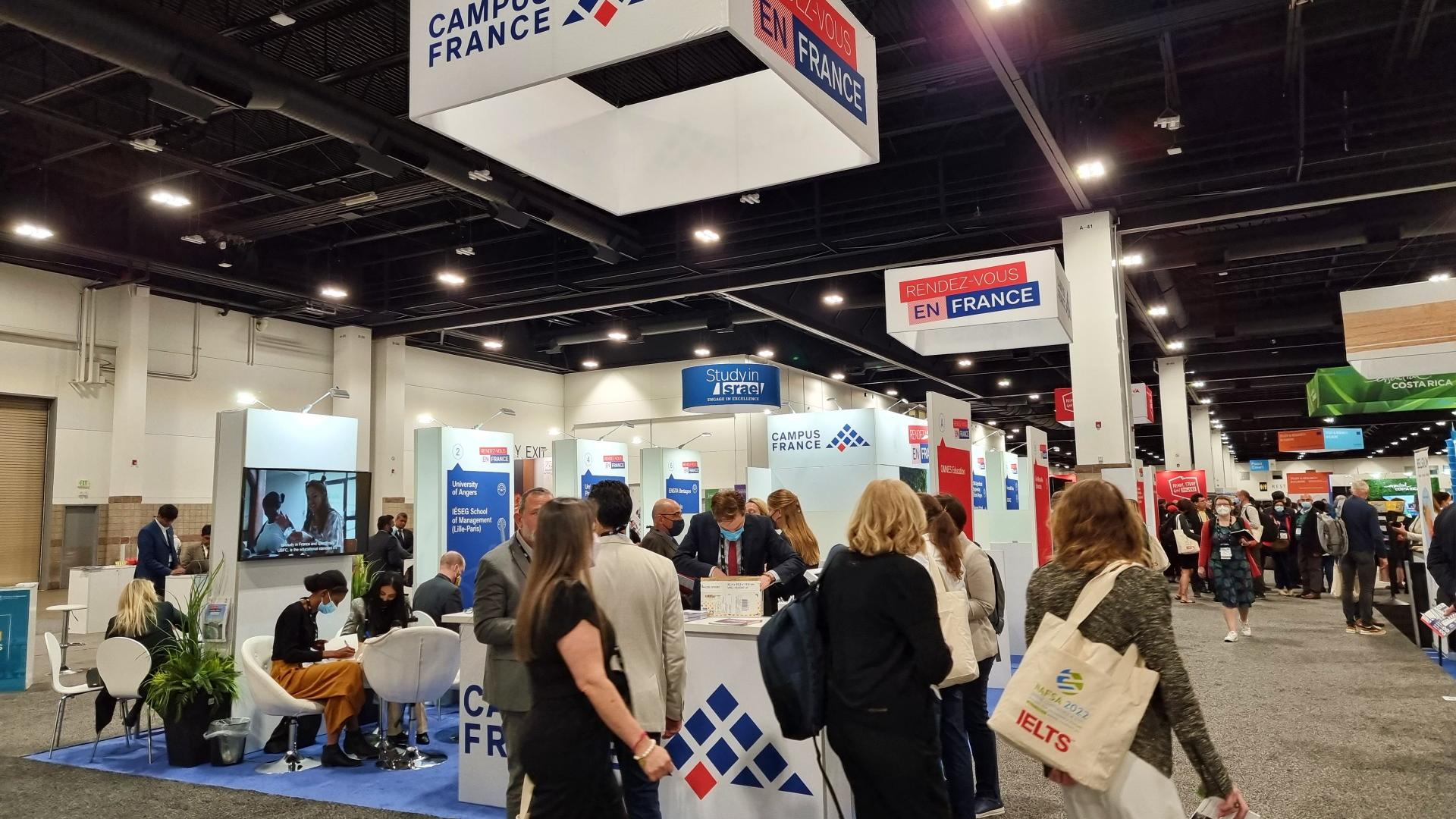 Le pavillon français au salon Nafsa 2022