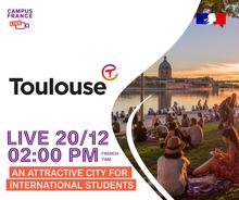 Campus France Live avec Toulouse Métropole