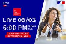 Campus Franc Live avec emlyon the international MBA
