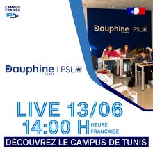 Campus France Live : le campus de Tunis de l'Université Paris Dauphine-PSL