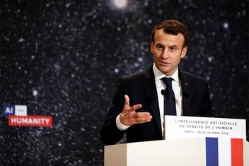 Discours d'Emmanuel Macron sur l'intelligence artificielle au sommet AI For Humanity
