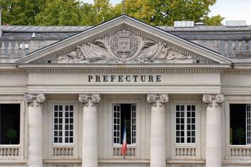 façade de la préfecture