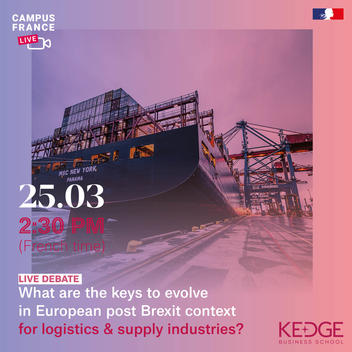 Campus France Live with Kedge BS march 2021