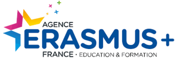 ERASMUS+ FRANCE EF logo