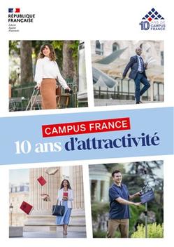Nouvelle publication :  Campus France, 10 ans d'attractivité 