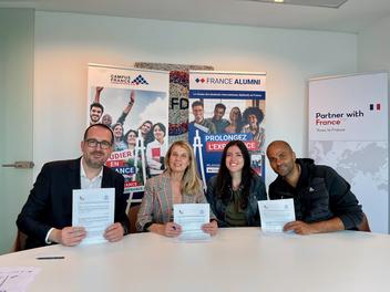 Signature de la convention de partenariat avec la Tony Parker Adequat Academy