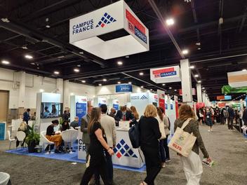 Le pavillon français au salon Nafsa 2022