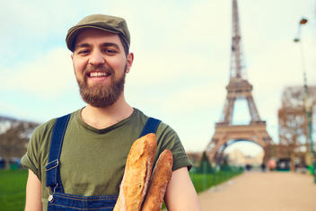 La baguette française