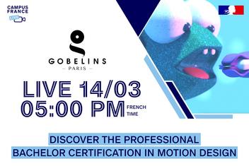 Campus France Live avec Gobelins Paris