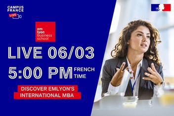 Campus Franc Live avec emlyon the international MBA