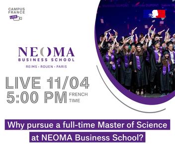 Campus France Live avec NEOMA