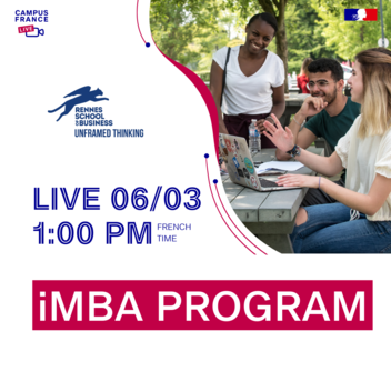 Rennes School of Business sur Campus France Live