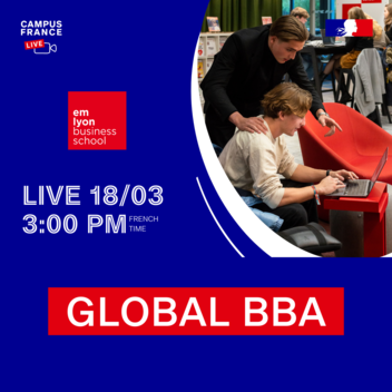 Campus France Live avec emlyon