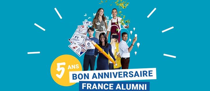 visuel 5 ans France Alumni
