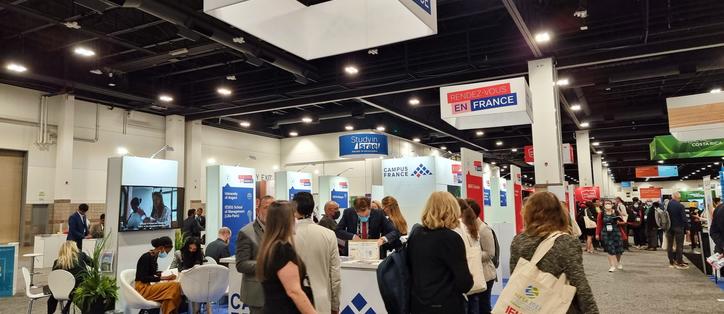 Le pavillon français au salon Nafsa 2022