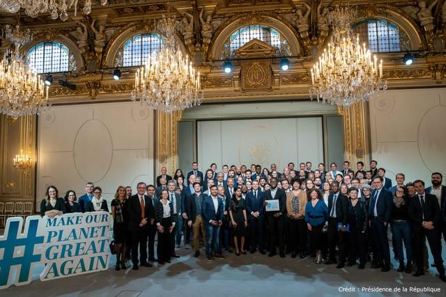 MOPGA Réception à l'Elysée - décembre 2019