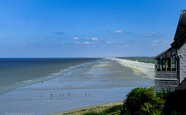 The Bay of the Somme (Picardie, Hauts de France region) baie de Somme